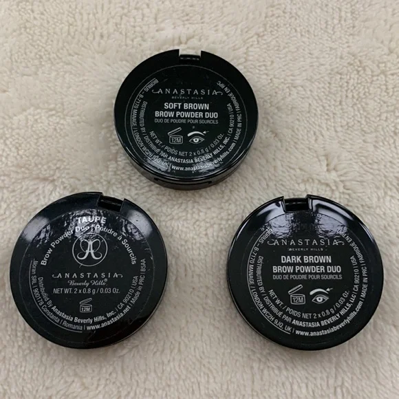 Three Anastasia Beverly Hills Compact Brow Duos - Picture 2 of 9